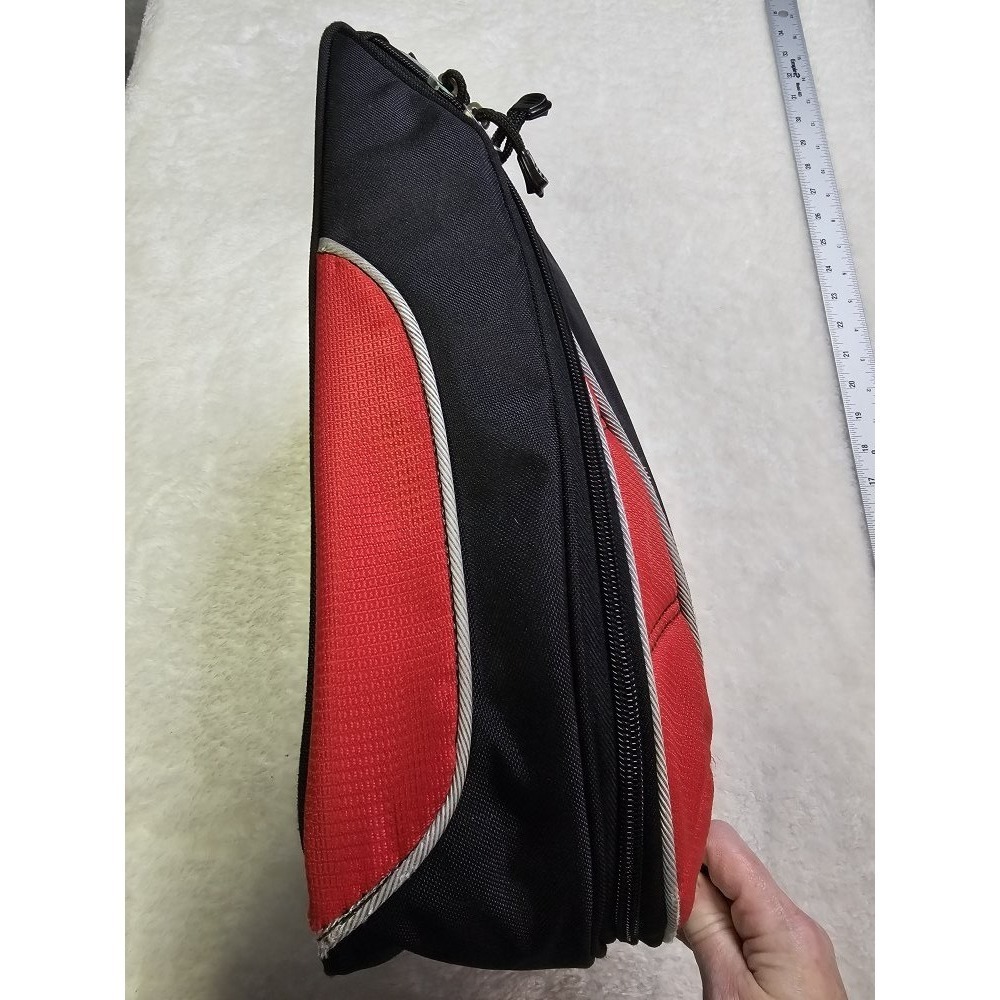 Ogio Shoester‎ Golf Shoe Bag Carrier Black Red - Picture 2 of 12